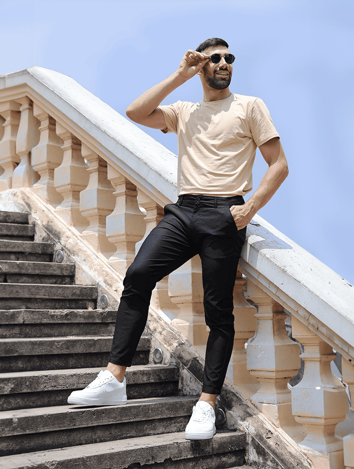 Noa Stretch Pants - Black