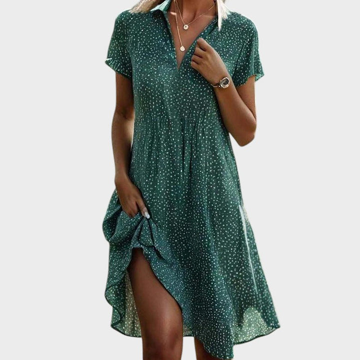 Juliette™ | Polka Dot Midi Dress