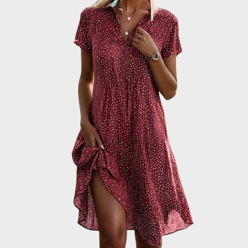 Juliette™ | Polka Dot Midi Dress